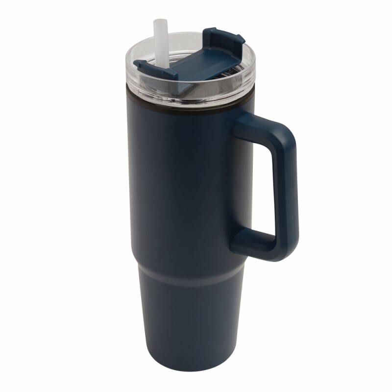 KEFALON Dvoustěnný XXL termohrnek, 900 ml, námořní modrá