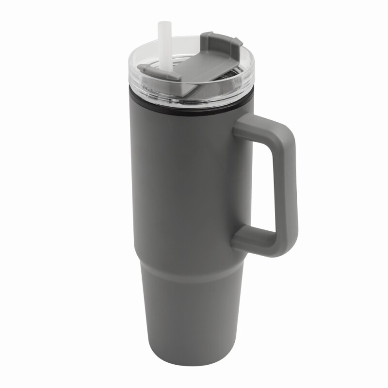 KEFALON Dvoustěnný XXL termohrnek, 900 ml, šedá