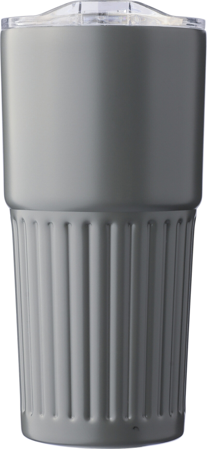 Dvoustěnný termohrnek z recyklované nerezové oceli 500 ml, šedá