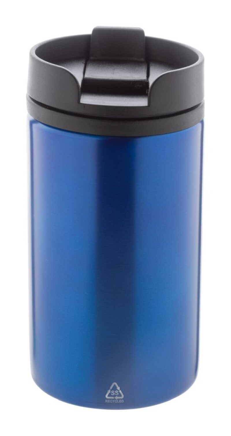 Dvoustěnný termohrnek, 250 ml, modrá