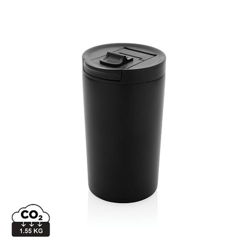 Dvoustěnný termohrnek, 300ml, černý