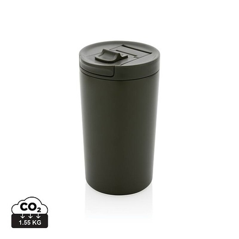 Dvoustěnný termohrnek, 300ml, zelený