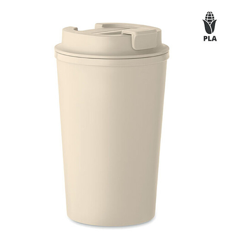 Dvoustěnný termohrnek 350ml, béžová