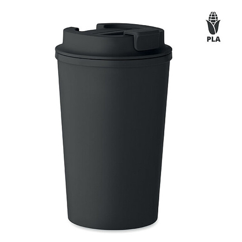 Dvoustěnný termohrnek 350ml, černá