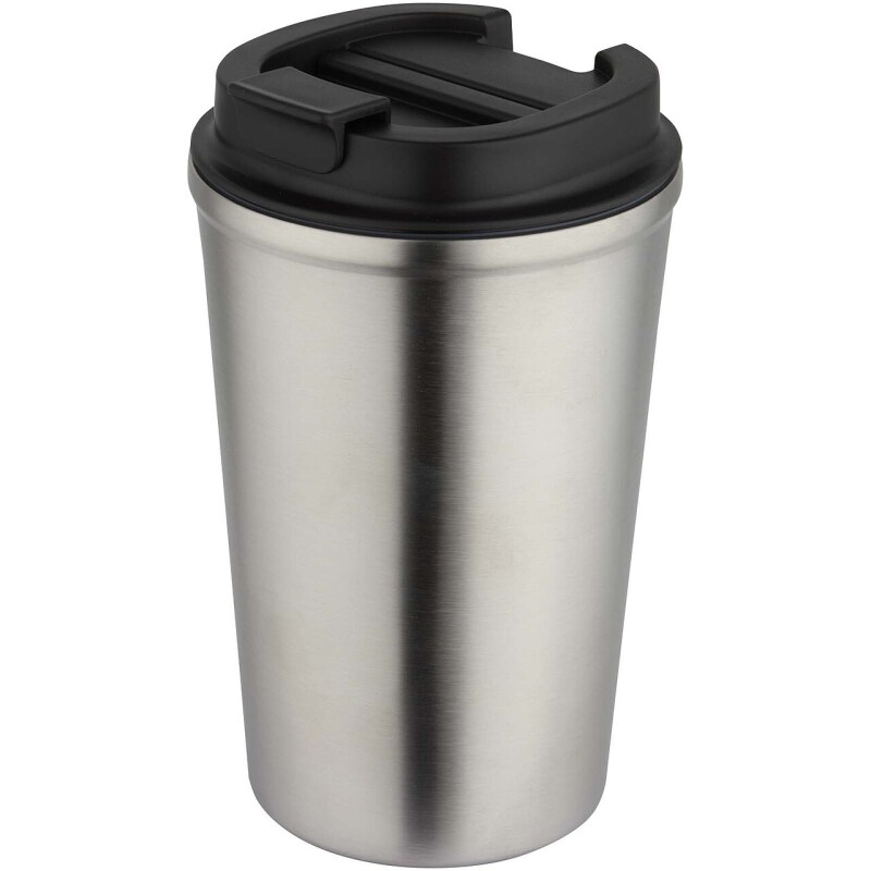 Dvoustěnný vakuově izolovaný termohrnek z nerezové oceli 350 ml, stříbrná