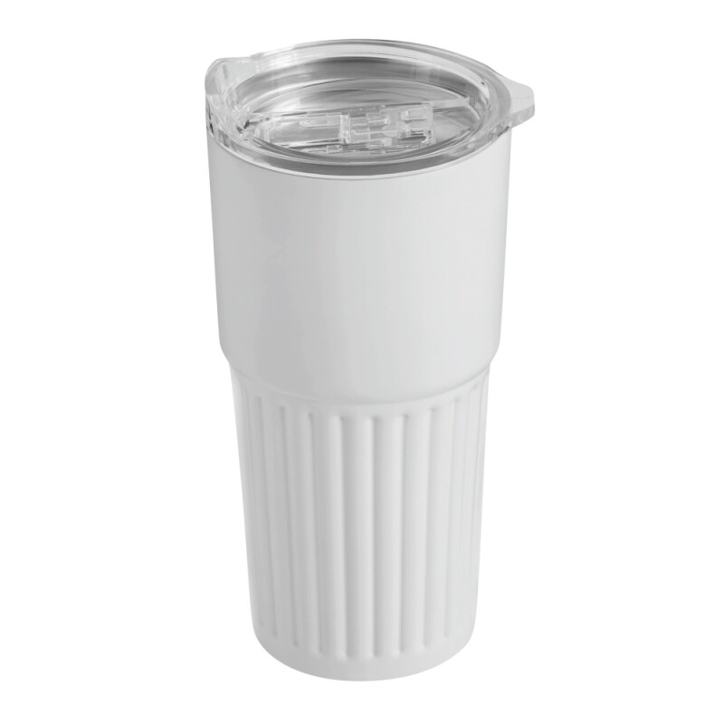 Dvoustěnný vakuový termohrnek 600 ml, bílá