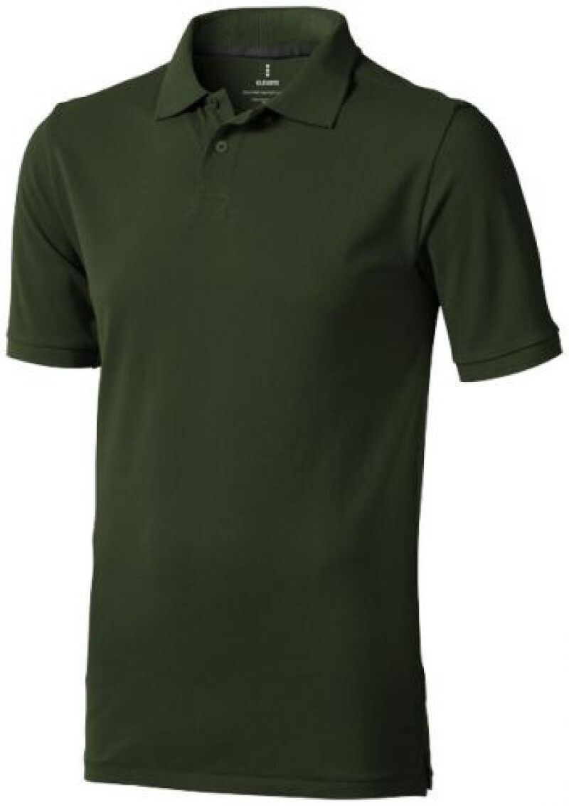 Polokošile ELEVATE CALGARY POLO, tm. vojenská zelená, L