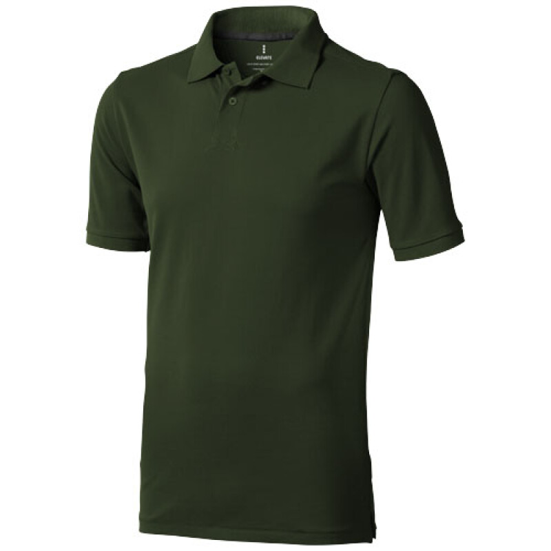 Polokošile ELEVATE CALGARY POLO, tm. vojenská zelená, XS