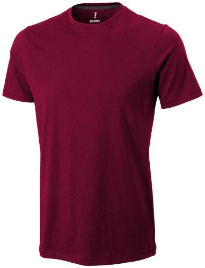 Tričko ELEVATE NANAIMO T-SHIRT vínová XXL