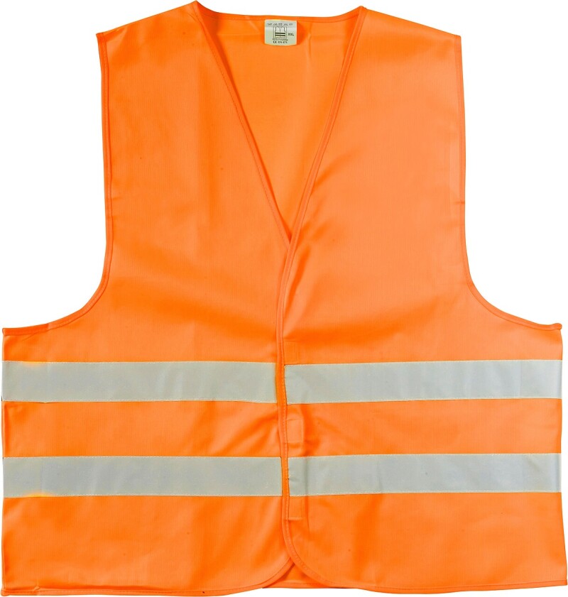 Reflexní vesta, oranžová, velikost XL