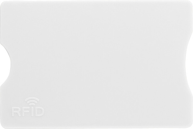 FIDORA Obal na platební kartu s RFID ochranou, bílý