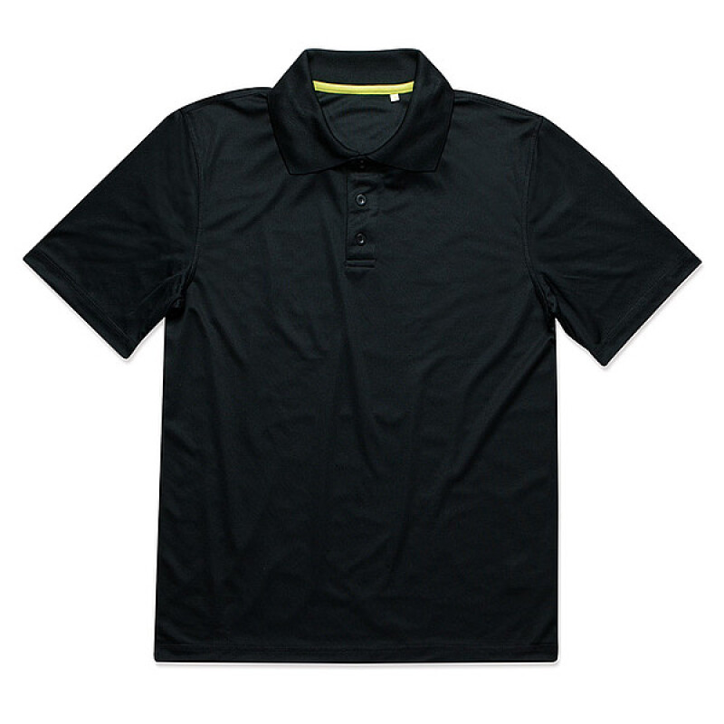 Funkční polokošile STEDMAN ACTIVE 140 POLO MEN černá S