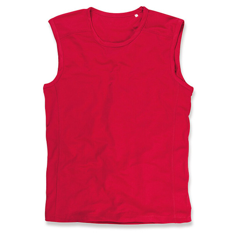 Funkční tílko STEDMAN ACTIVE 140 TANK TOP MEN červená M
