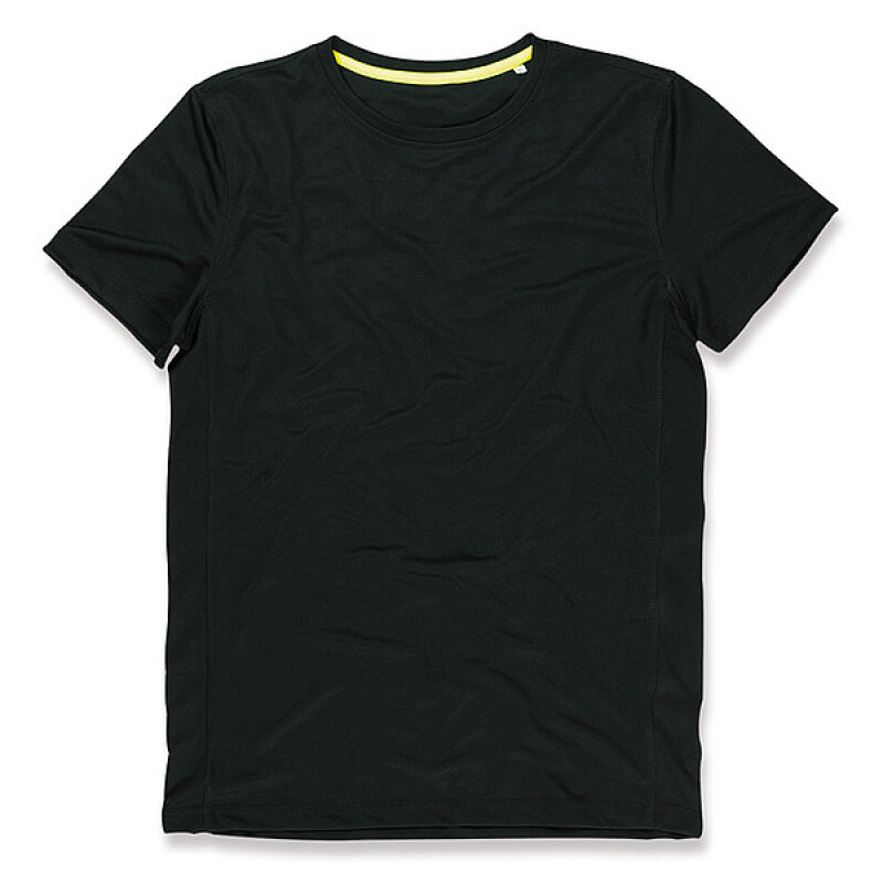 Funkční tričko STEDMAN ACTIVE 140 CREW NECK MEN černá L