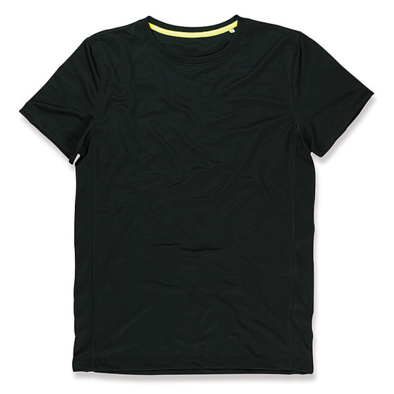 Funkční tričko STEDMAN ACTIVE 140 CREW NECK MEN černá M