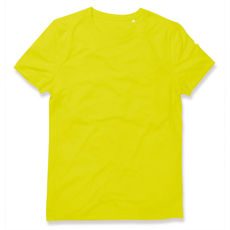 Funkční tričko STEDMAN ACTIVE 140 CREW NECK MEN reflexní žlutá M