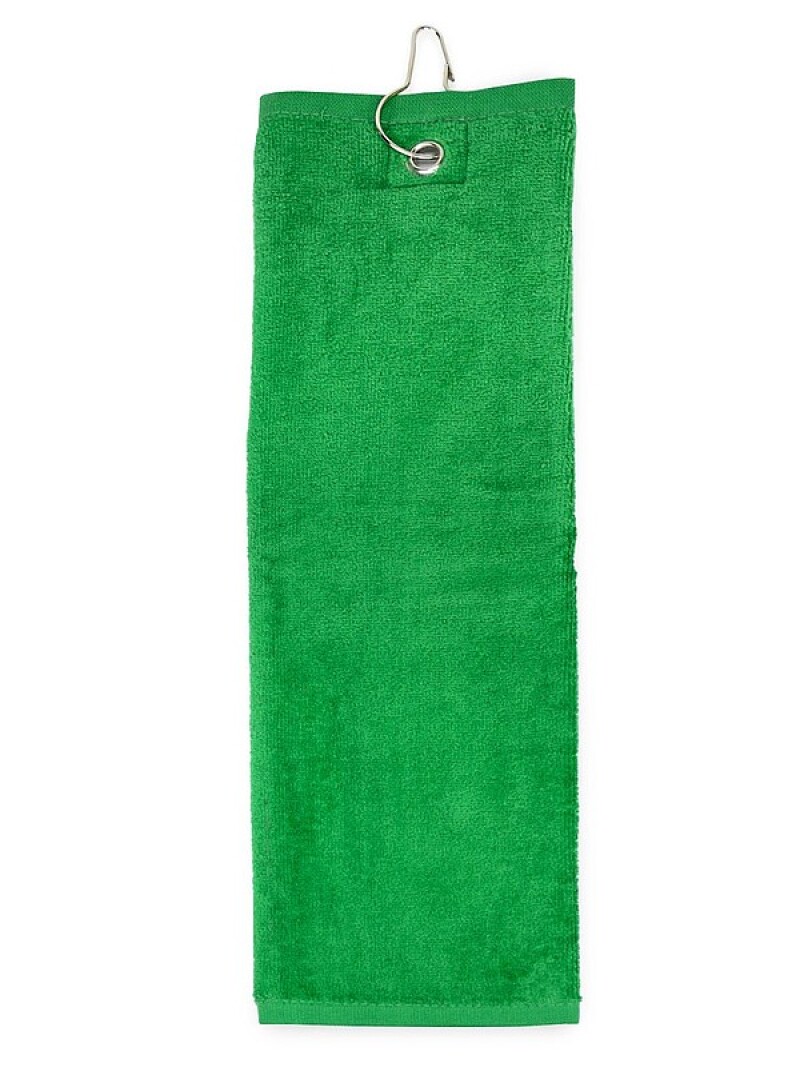 Golfový ručník 40x50 cm, 450 gr/m2, černá