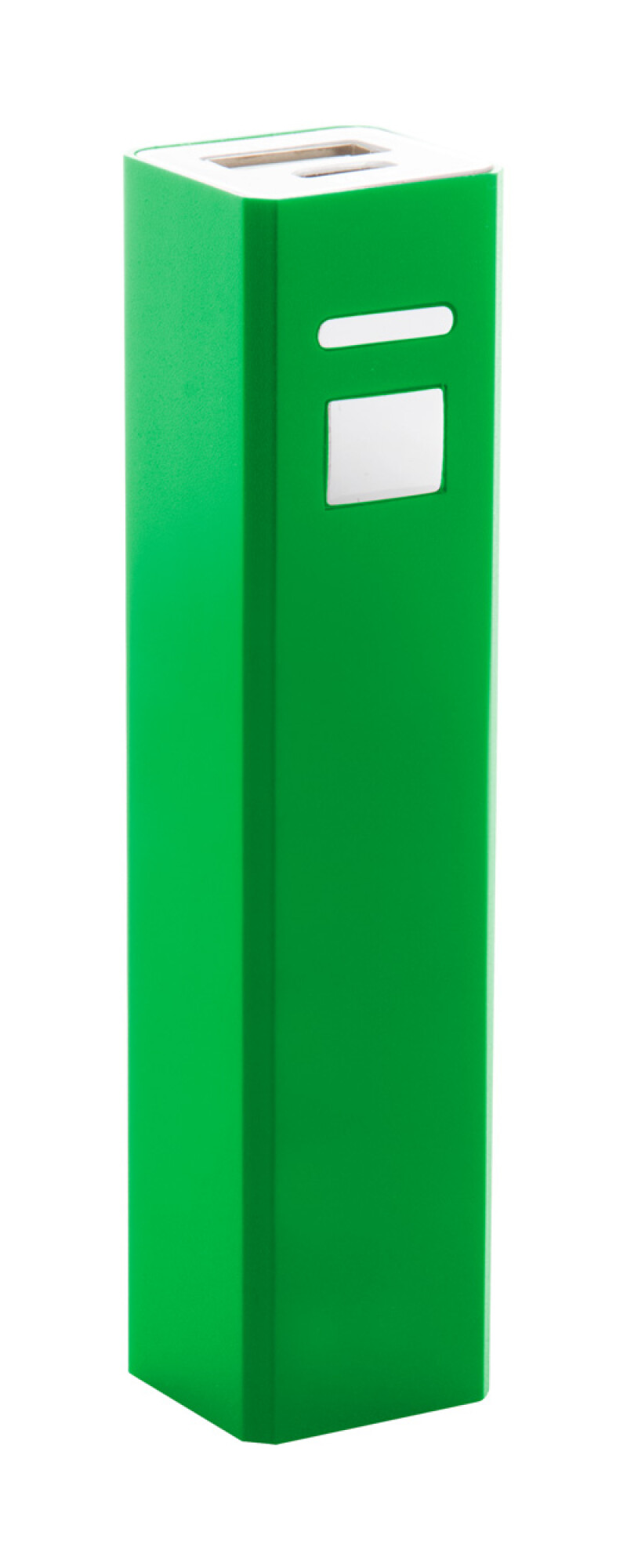 Hliníková powerbanka 2200mAh, zelená