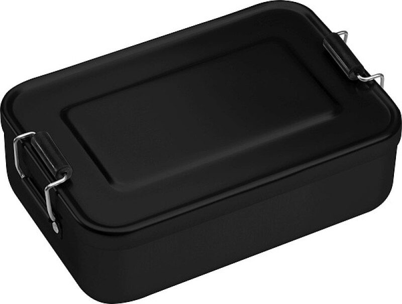 Hliníkový lunchbox 1000 ml, černý