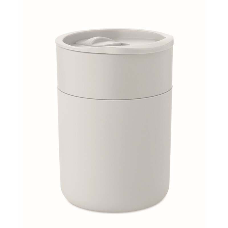 Hrnek se silikonovým návlekem, 330ml, bílá