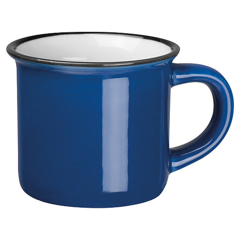 YAMAN Malý hrníček na espresso, 60 ml, modrá