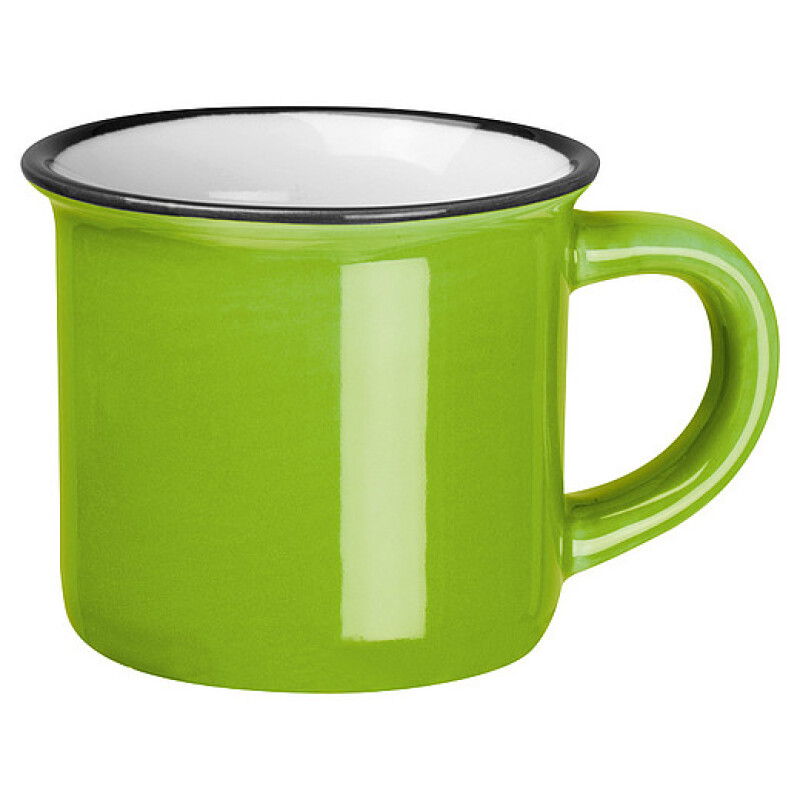 YAMAN Malý hrníček na espresso, 60 ml, zelená