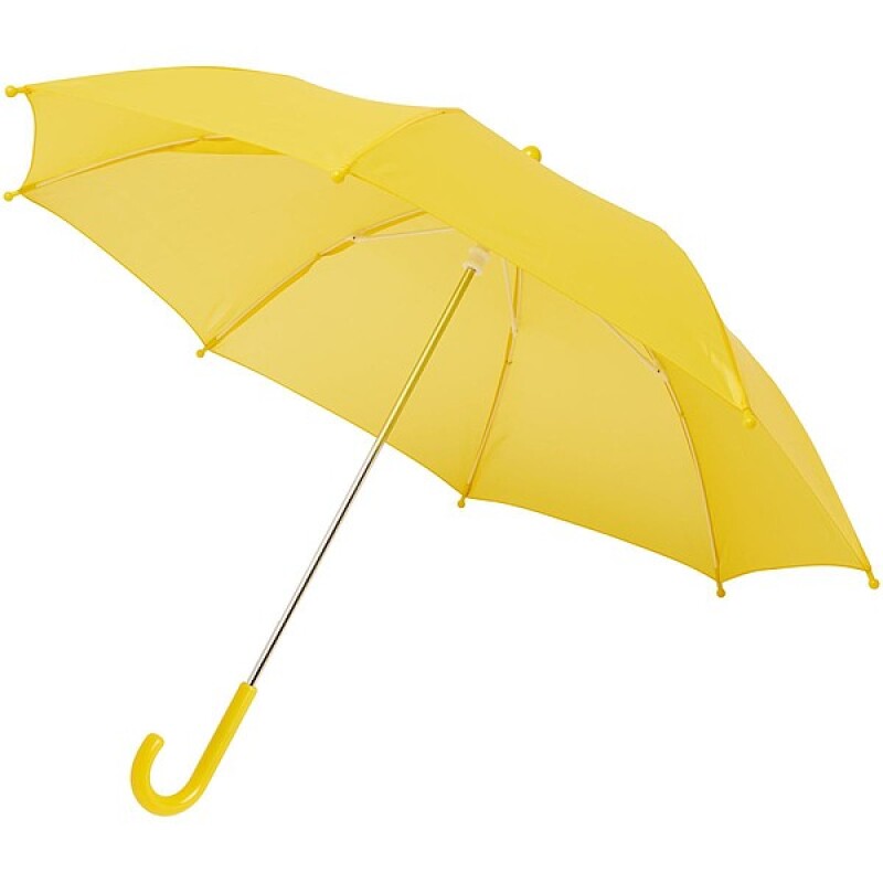 Jednobarevný deštník z recyklovaného PET , průměr 102 cm, jasně zelená
