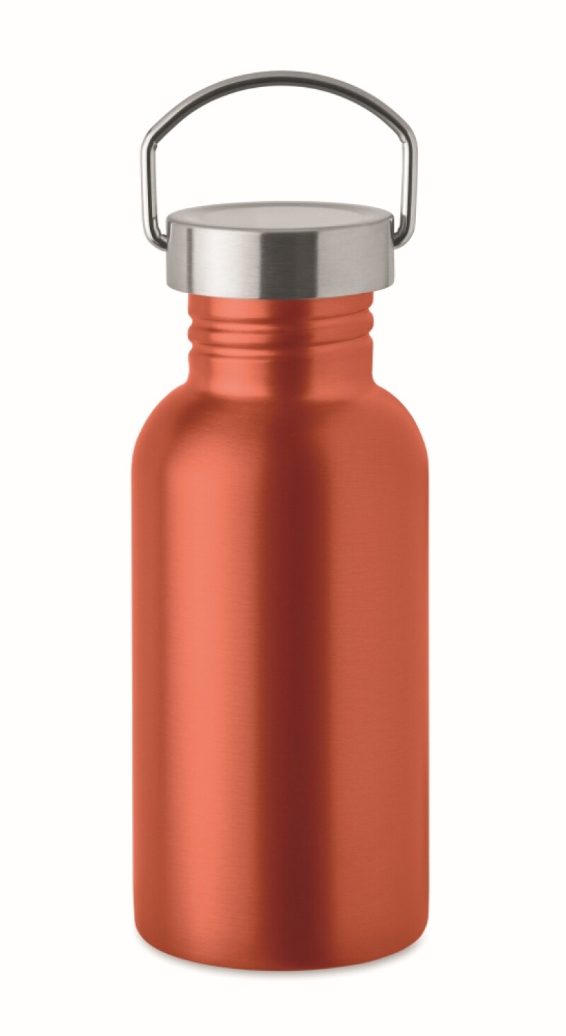 Jednostěnná láhev 500ml, oranžová