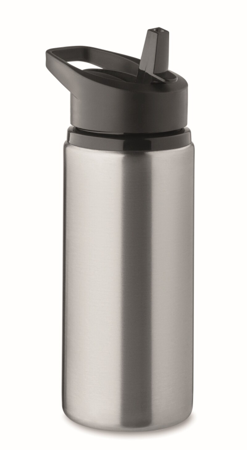 Jednostěnná láhev 500ml, stříbrná