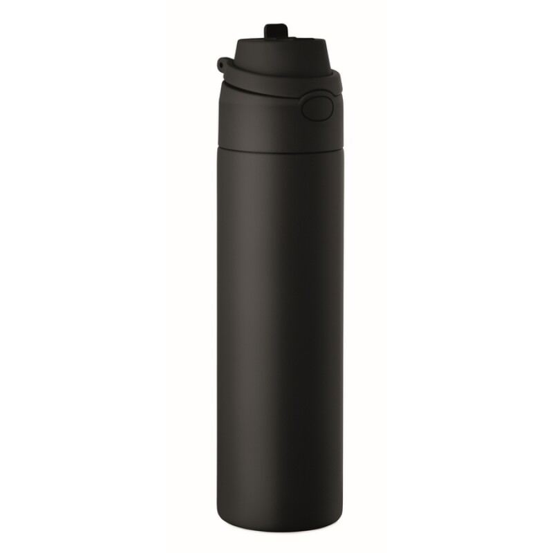 Jednostěnná láhev 650ml, černá