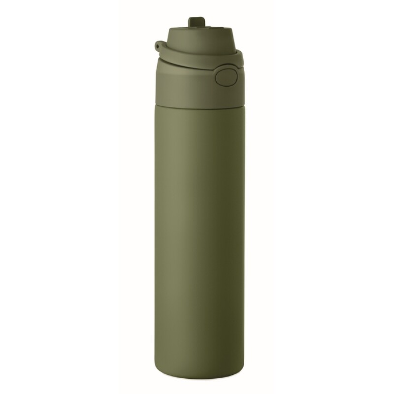 Jednostěnná láhev 650ml, tmavě zelená