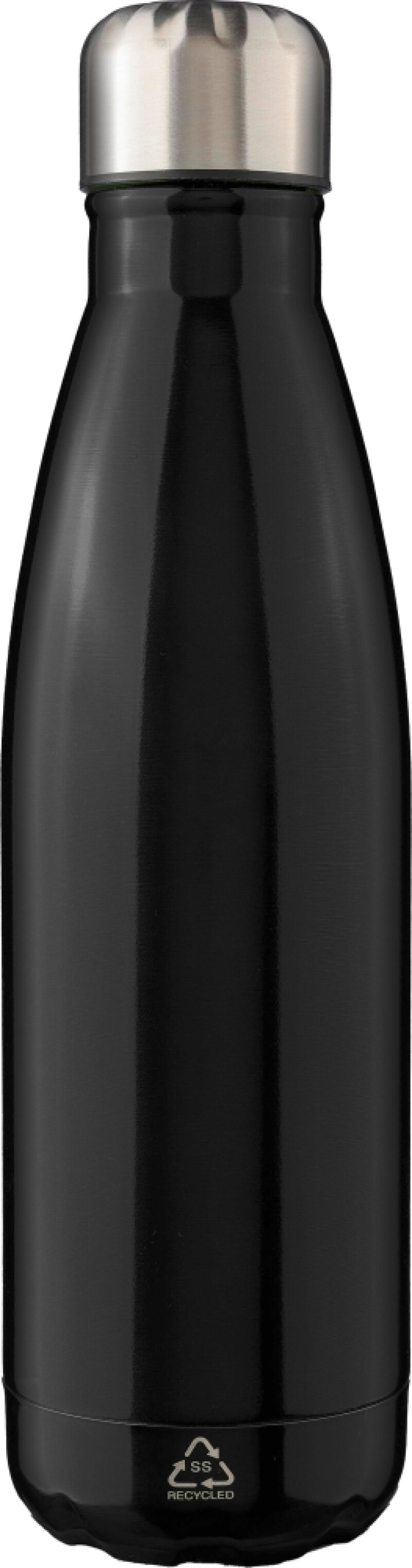 Jednostěnná nerezová lahev 650 ml, černá
