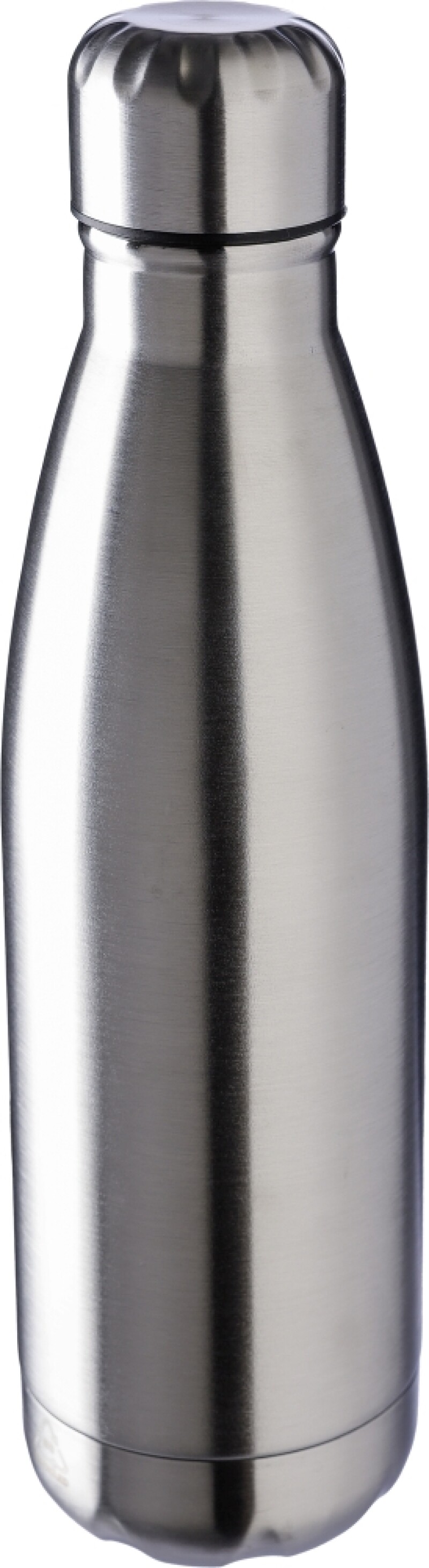 Jednostěnná nerezová lahev 650 ml, stříbrná