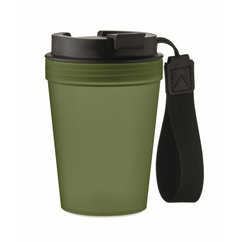 Jednostěnný hrnek 300 ml, tmavě zelená