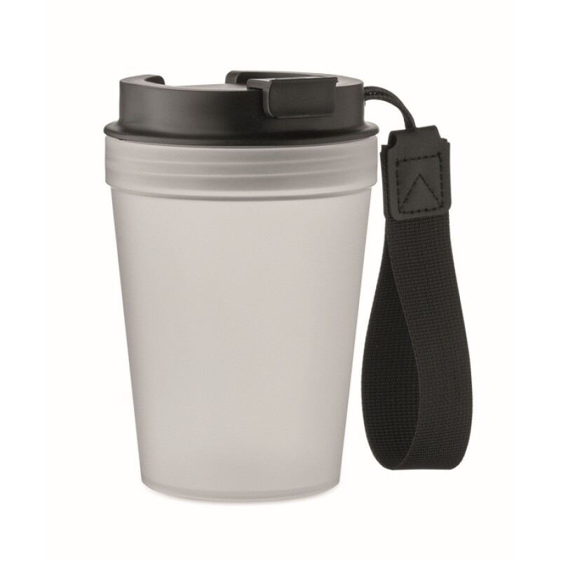 Jednostěnný hrnek 300 ml, transparentní
