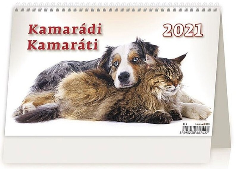 Kamarádi 2027, stolní kalendář