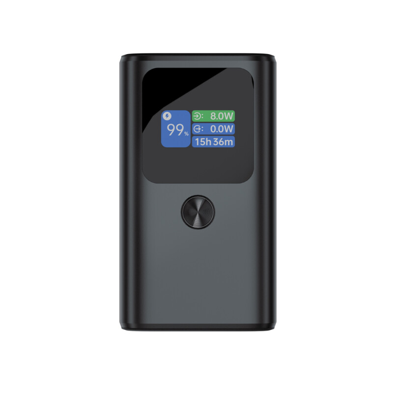 Kapesní powerbanka 10 000 mAh 55W Urban Vitamin, šedá