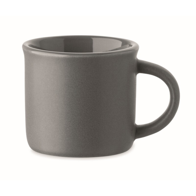 Keramický espresso hrnek 40 ml, tmavě šedá