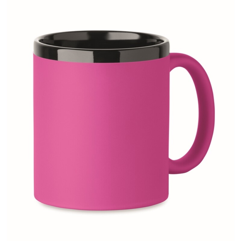 Keramický hrnek na laser 300ml, fuchsiová