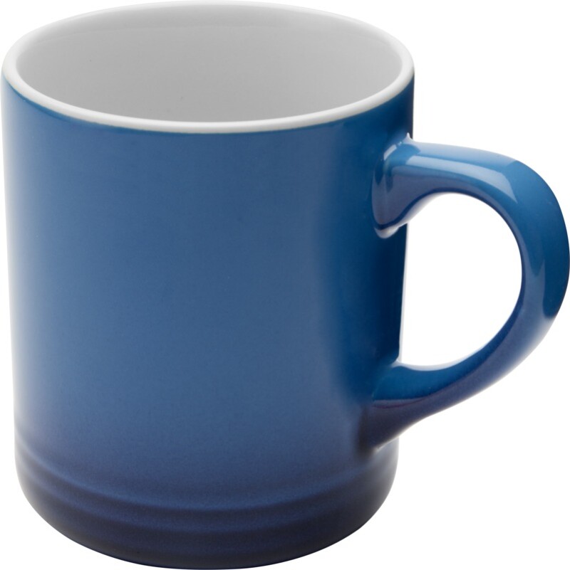 YELDAN Keramický hrnek o objemu 330 ml, královská modrá