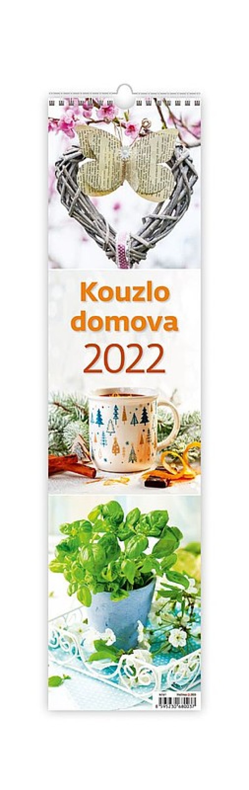 Kouzlo domova 2027, nástěnný kalendář, prodloužená záda
