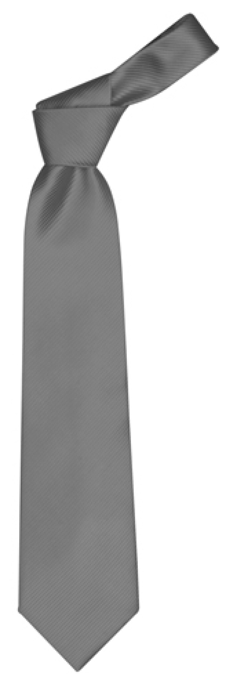 Kravata Premier Line, polyester, tm.šedá