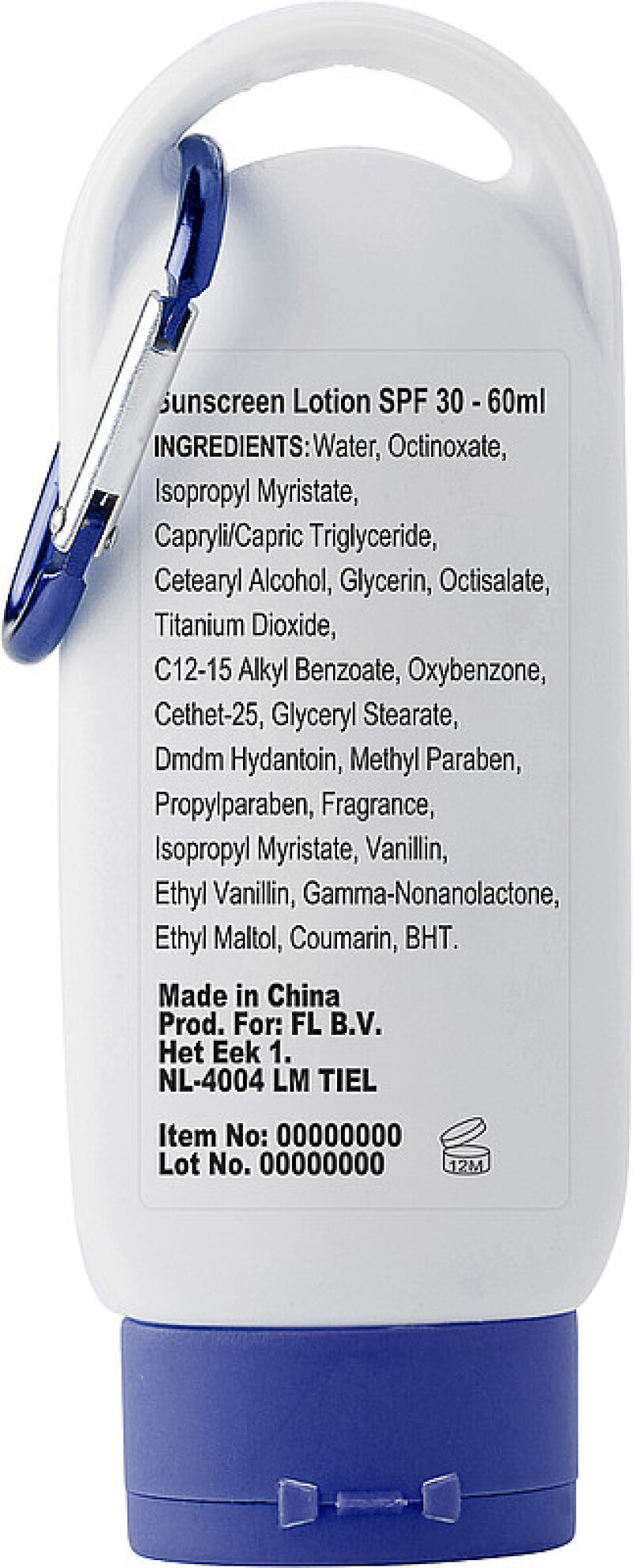 CHLOE Krém na opalování, 60ml, SPF30, modré víčko a karabina