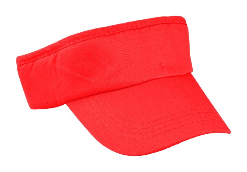 Kšilt proti slunci, červený