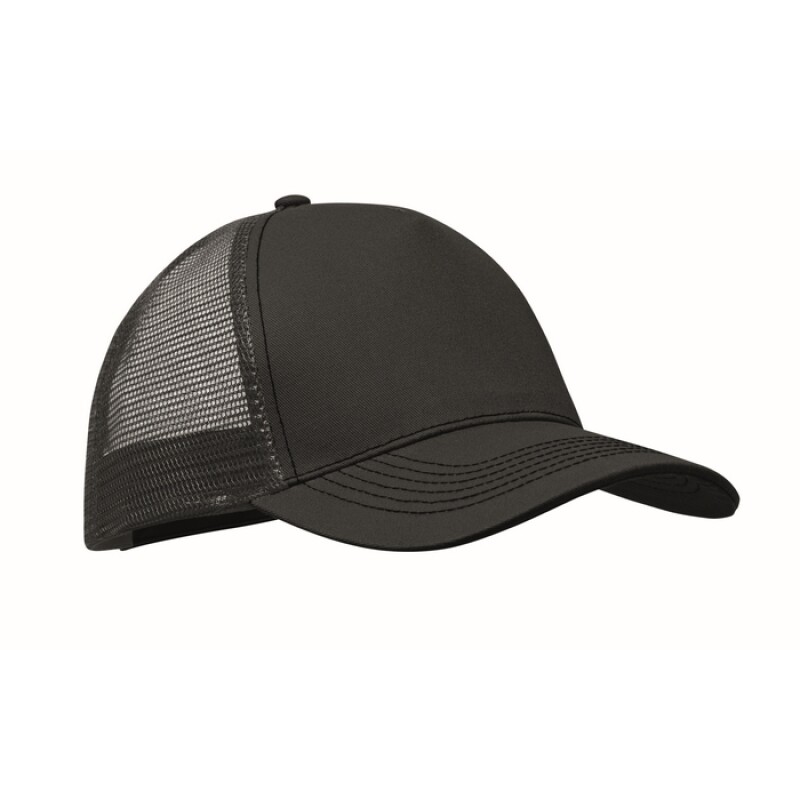 Kšiltovka trucker s 5 panely, černá
