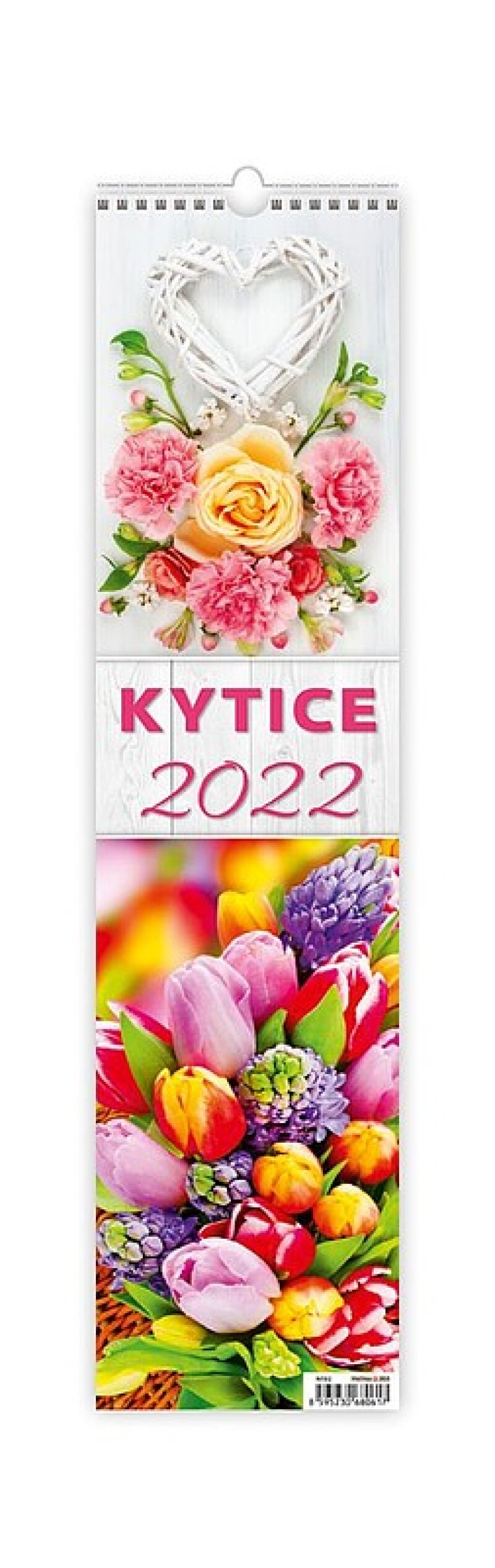 Kytice 2027, nástěnný kalendář, prodloužená záda