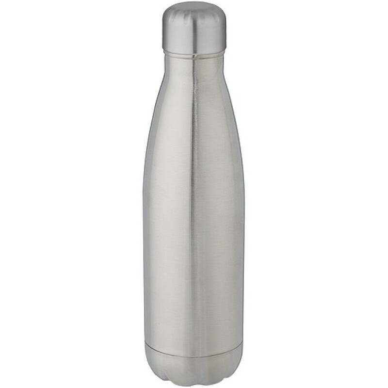 Láhev na pití, 700ml, z nerezové oceli s poutkem, stříbrná
