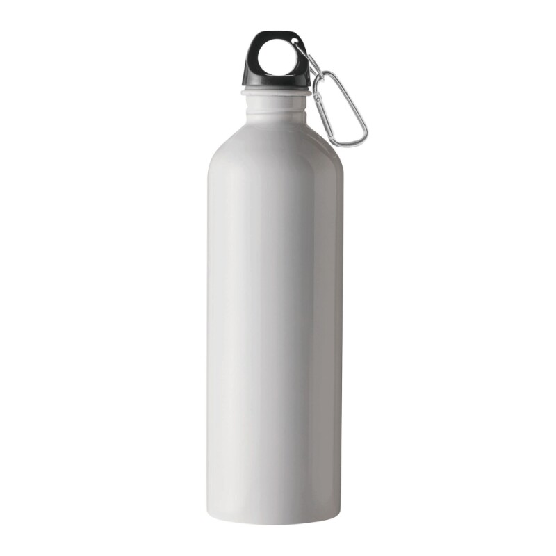 Láhev na pití z nerezové oceli 750 ml, bílá