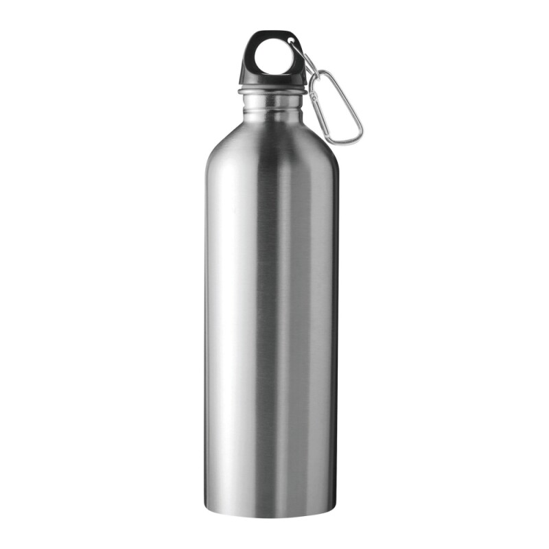 Láhev na pití z nerezové oceli 750 ml, stříbrná
