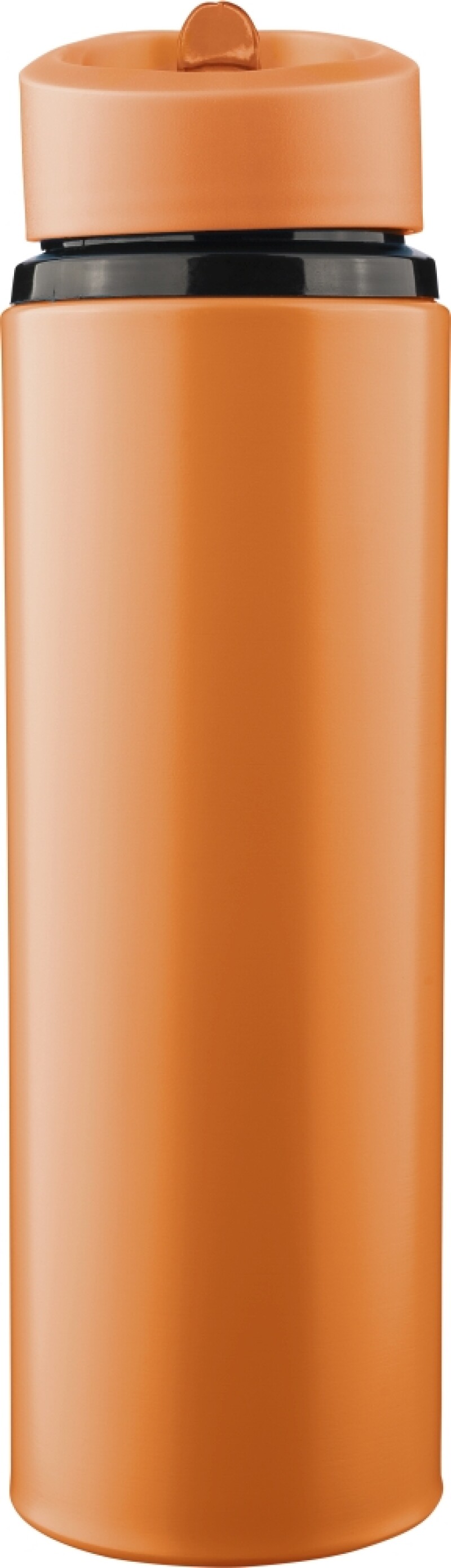 Láhev na pití z recyklované nerezové oceli, 500 ml, oranžová
